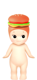 Sonny Angel Snack Series Hamburger figure, an official product example