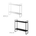 ［ 下が拭けるコンロ横ラック タワー 2段 ］山崎実業 tower 調味料 収納 隙間 スパイス キッチン ラック yamazaki 公式 ブラック ホワイト 1991 1992 thumbnail 13