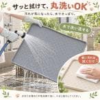 犬 トイレマット シリコン 防水 洗える 滑り止め ペットシーツ 下敷き フチ付き おしっこ はみ出し対策 床保護 ペットマット 食事マット 犬 猫 肉球柄 thumbnail 15