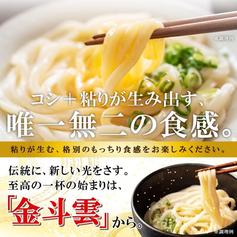 讃岐うどん 日清製粉(株)の小麦粉「金斗雲」使用 2種から選べる 大盛り8人前 大盛り6人前だし醤油付セット 麺250g 生うどん 鎌田醤油 生麺 thumbnail 9
