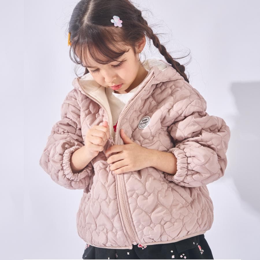 ベビー キッズ マタニティ 子ども服 ジャケット ブルゾン アウター キルトジャケット 中綿ジャケット 女の子 キッズアウター 秋冬 秋服 thumbnail 18