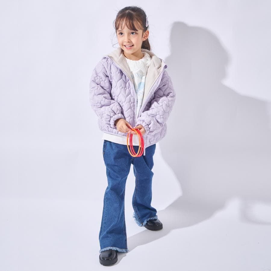 ベビー キッズ マタニティ 子ども服 ジャケット ブルゾン アウター キルトジャケット 中綿ジャケット 女の子 キッズアウター 秋冬 秋服 thumbnail 20