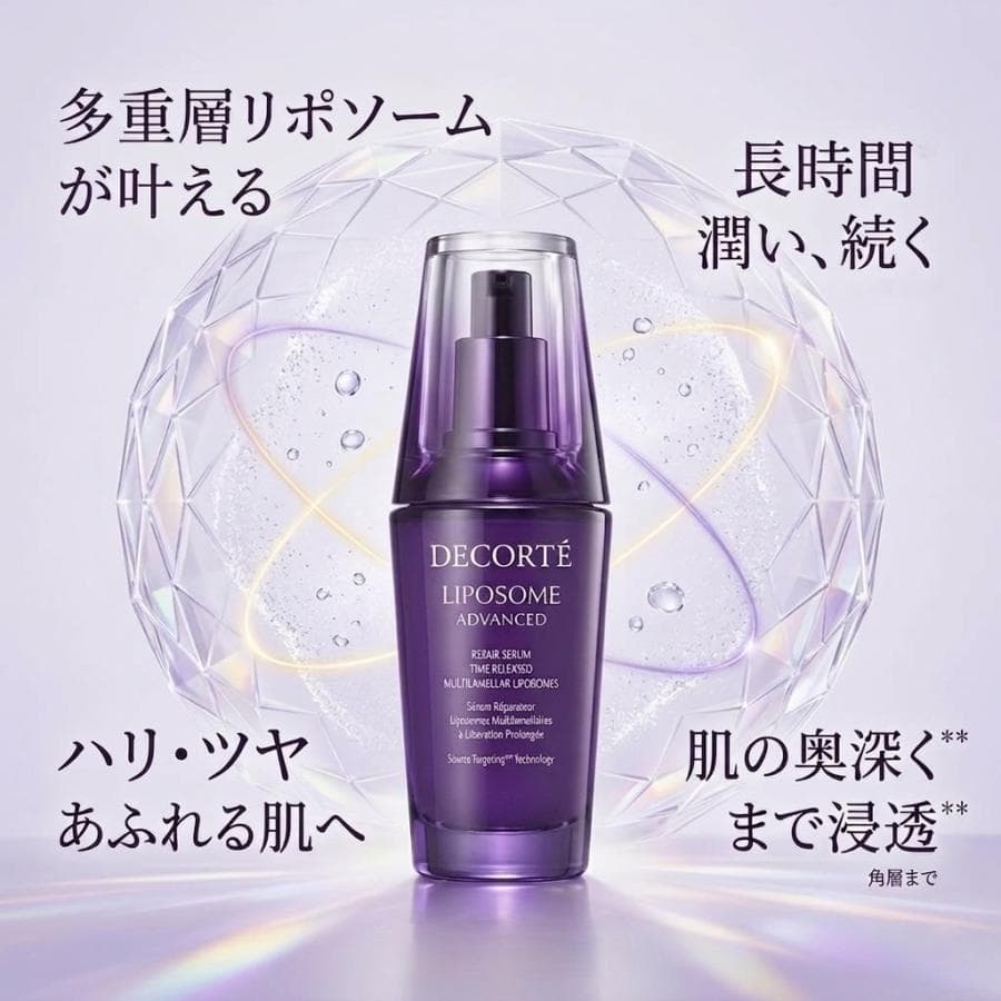 国内正規品  コーセー コスメデコルテ COSME DECORTE リポソーム アドバンスト リペアセラム 75mL 美容液 thumbnail 2