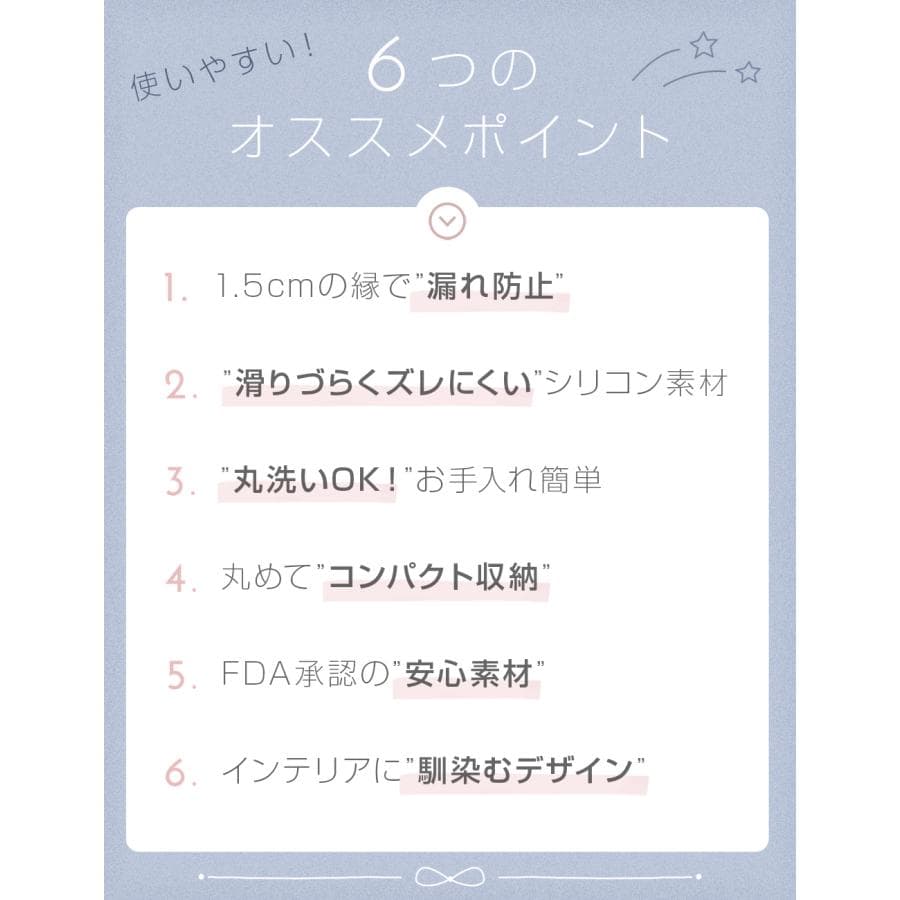 犬 トイレトレー シリコン トイレマット ワイド 防水 洗える ペット トレーニング しつけ 薄型 お手入れ おしゃれ Lil&Fam リルアンドファム thumbnail 8