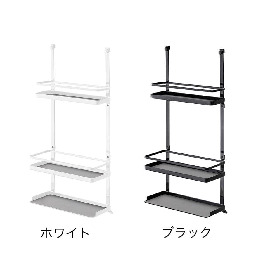 ［ レンジフード調味料ラック 3段 タワー ］山崎実業 tower キッチン収納 レンジフード 調味料ラック キッチン 収納 換気扇 yamazaki 公式 4836 4837 thumbnail 3