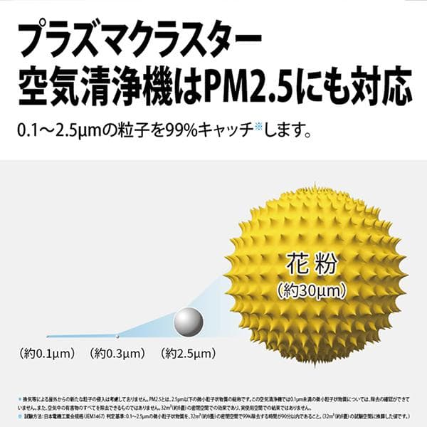 空気清浄機 シャープ FU-S50-W プラズマクラスター7000 SHARP 〜23畳まで ホワイト系 脱臭 集じん PM2.5対応 花粉 リビング 寝室 新生活 薄型 fus50 FUS50 thumbnail 10