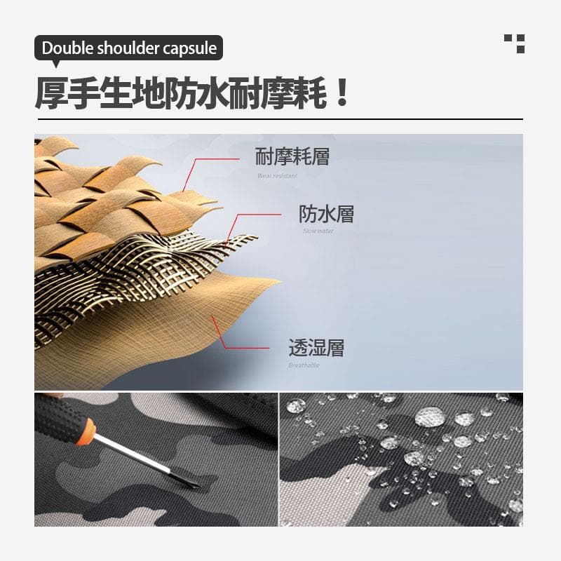 フィッシングバッグ 釣り バッグ 釣り フィッシングリュック 大容量 防水 釣り道具 アウトドア 肩掛け可能 釣具タックル タックルバッグ 多機能 軽量 thumbnail 10