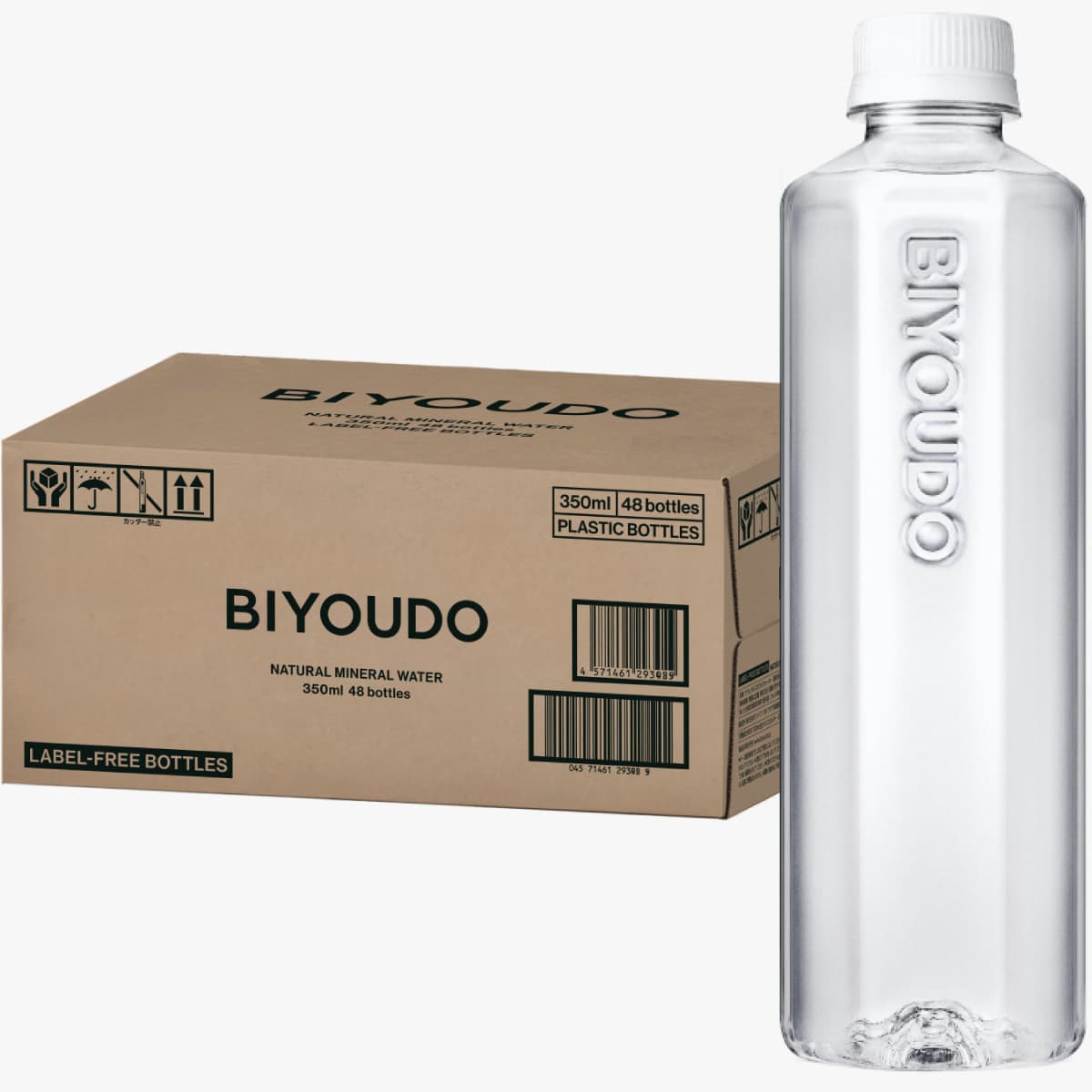 水 ナチュラルミネラルウォーター BIYOUDO シリカ水 500ml×42本 350ml×48本 天然水 国産 軟水 美陽堂 silica water thumbnail 4