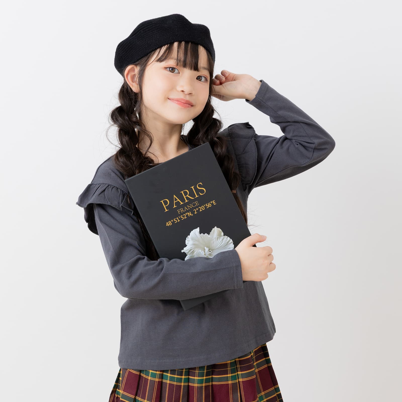 ネコポス送料無料 キッズ 長袖 フリル Tシャツ 無地 ベビー服 子供服 ロンT 綿100％ 女の子 秋 80 90 100 110 120 130 140 150cm [M便 1/1] thumbnail 3