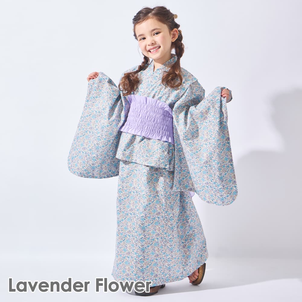 子ども服 ワンピース にもなる 浴衣 ベビー キッズ マタニティ 着物 浴衣セット 上下セット ゆかた 90 100 110 120 130 140 thumbnail 4
