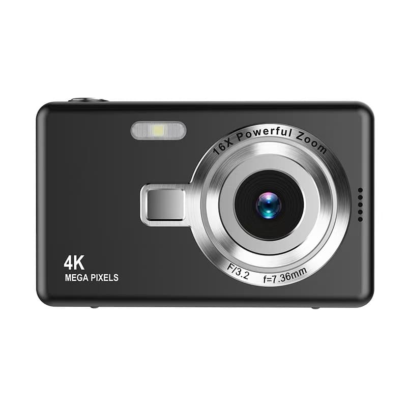 デジカメ デジタルカメラ 4K 7600万画素 16倍ズーム 高画質 オートフォーカス ウェブカメラ機能 手振れ補正 IPS大画面 高画質 携帯便利 防塵 軽量 初心者 新品 thumbnail 2