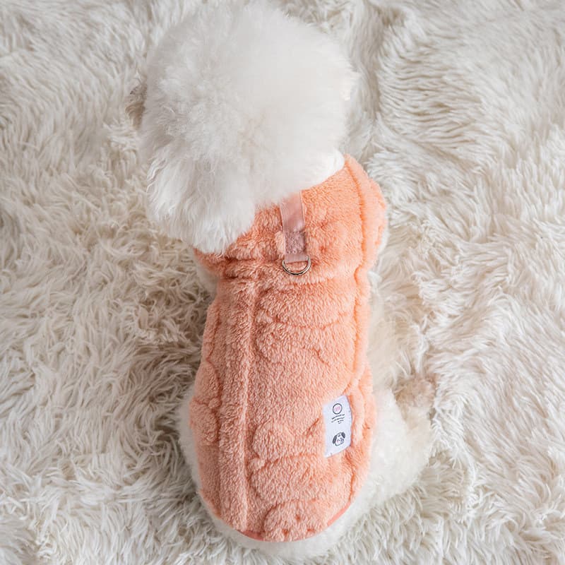 ＼2枚購入で200円OFFクーポン／ 爆買 犬 服 犬服 犬の服 ドッグウェア 秋冬 犬用 裏起毛 トイプードル 超小型犬 中型犬 ペット用 ねこ  柔らかい ふわふわ thumbnail 4