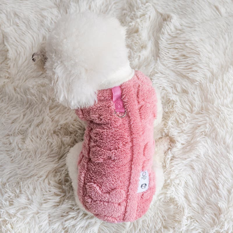 ＼2枚購入で200円OFFクーポン／ 爆買 犬 服 犬服 犬の服 ドッグウェア 秋冬 犬用 裏起毛 トイプードル 超小型犬 中型犬 ペット用 ねこ  柔らかい ふわふわ thumbnail 6