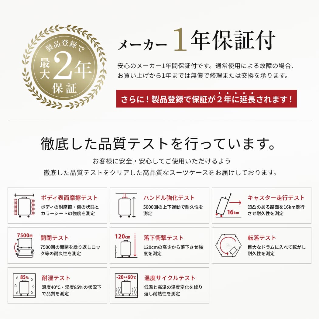 日本ブランド スーツケース キャリーケース ファスナータイプ 軽量 大容量 拡張機能付 TSロック Mサイズ 4〜6泊 LW エルダブリュー CLOV クローヴ 5220-57 thumbnail 17