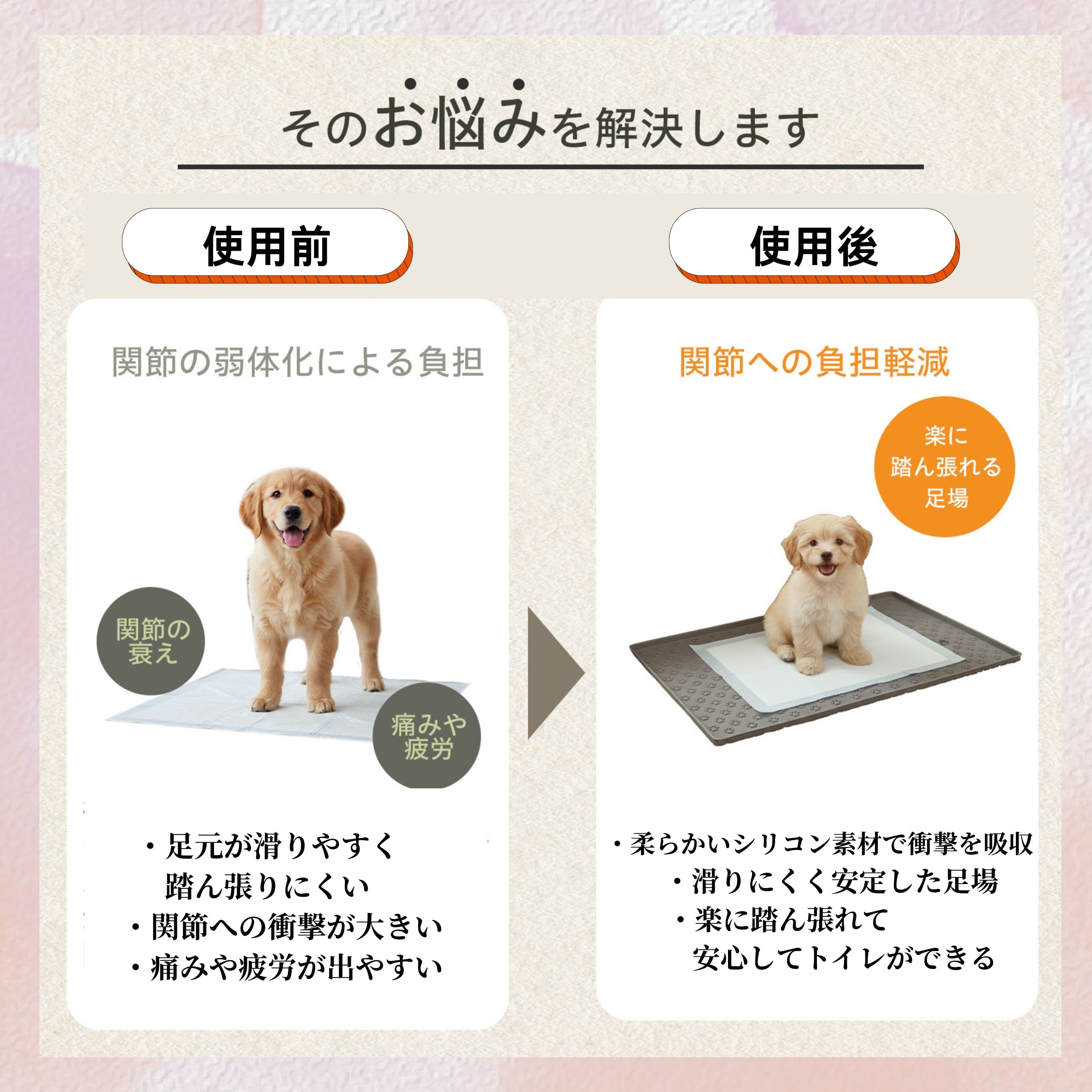 （1550円〜） ペットシリコントイレマット ペットシリコンマット 犬用トイレマット ペットトイレマット シリコンペットマット ペットマット 防水 滑り止め thumbnail 4