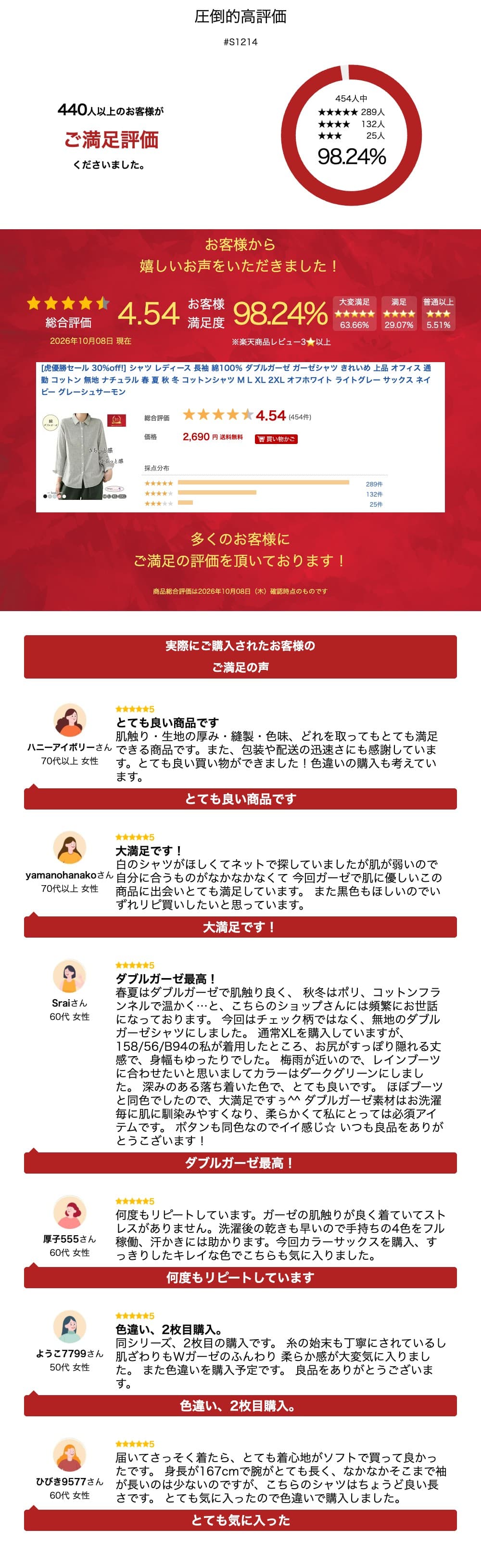 シャツ レディース 長袖 綿100％ ダブルガーゼ ガーゼシャツ きれいめ 上品 オフィス 通勤 コットン 無地 ナチュラル 春 夏 秋 冬 コットンシャツ M L XL 2XL オフホワイト ライトグレー サックス ネイビー グレーシュサーモン thumbnail 3