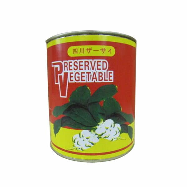 丸松物産 ザーサイ ホール 1kg (缶詰 特2号缶) 塩蔵原料使用