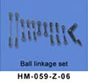 WALKERA HM-059-Z-06 Ball linkage set ラジコンヘリコプター7ch#59消耗部品