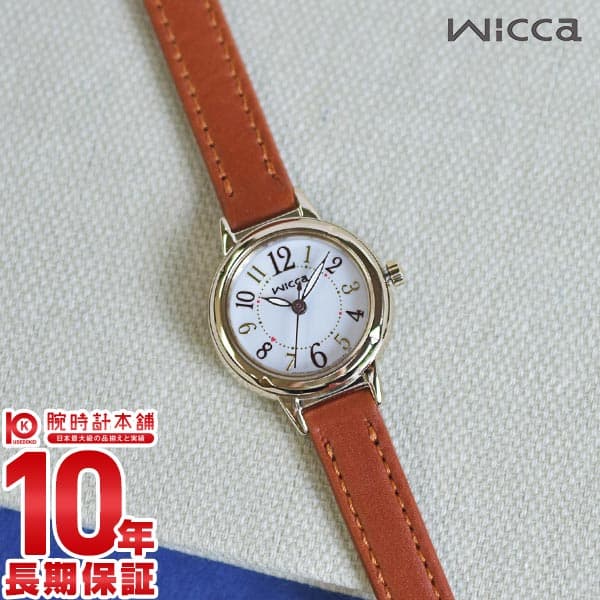 【最大2000円OFFクーポン＆店内ポイント最大77.5倍！9日1:59まで】 シチズン ウィッカ wicca ソーラー KP3-627-10 レディース ソーラー時計 革ベルト