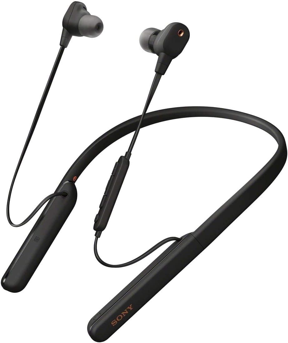 ソニー ワイヤレスノイズキャンセリングイヤホン WI-1000XM2 : ハイレゾ対応 / Amazon Alexa搭載 / bluetooth / 最大10時間連続再生 / DSEE搭載 ネックバンド型 ノイキャンプロセッサーQN1搭載 ハードケース付属 2019年モデル / マイク付き/ 360 Reality Audio認定モデル