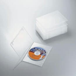 【ポイント20倍】エレコム スリムDVDトールケース CCD-DVDS03CR