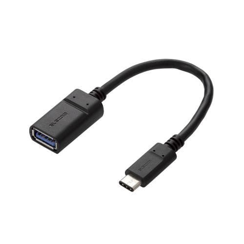 【ポイント20倍】エレコム USB3.1ケーブル(Type-C-Standard-A) USB3-AFCM01NBK