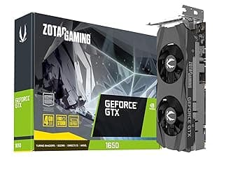 【中古】ZOTAC GeForce GTX 1650 LP GDDR6 グラフィックスボード ZT-T16520H-10L VD7426