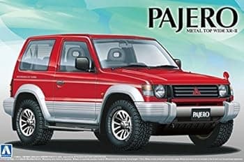 【中古】青島文化教材社 124 ザ・ベストカーGTシリーズ No.105 三菱 V24 パジェロ メタルトップワイドXR-II プラモデル