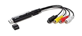 【中古】BUFFALO モニターモード搭載 USB用ビデオキャプチャー PC-SDVD/U2G