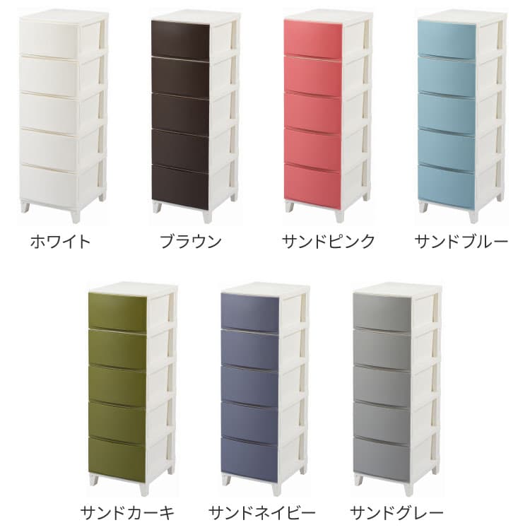 【クーポンでmax20%OFF! 10/4 20:00スタート】 収納ケース 引き出し チェスト ルームス 3段 4段 5段 スリム ワイド 中身が透けない 簡単組み立て 日本製 収納ボックス プラスチック おしゃれ 衣装ケース 幅34 幅54 奥行42 サンカ SANKA thumbnail 3