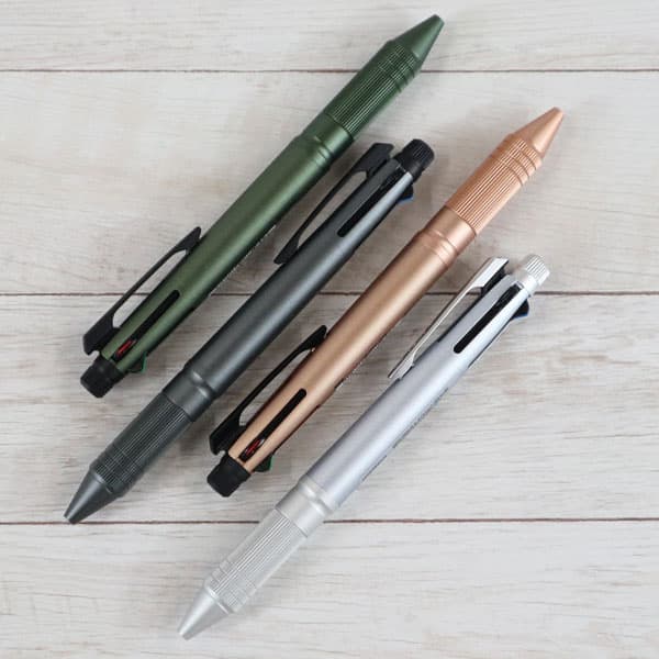 【 名入れ無料（マーク/飾り枠） 】ジェットストリーム 4＆1　Metal Edition/メタルエディション　三菱鉛筆 4色ボールペン(0.5mm)+0.5mmシャープ MSXE5-2000A-05 【ネコポス送料無料】 *化粧箱は別売り*マーク オリジナル ギフト プレゼント naire thumbnail 3