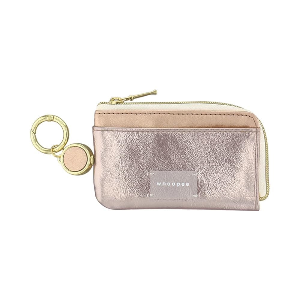 【フラワーリング】FLOWERING スマートキーポーチ（リール付き） メタリック GKP0039-PG（ピンクゴールド） [各種スマートキー用]