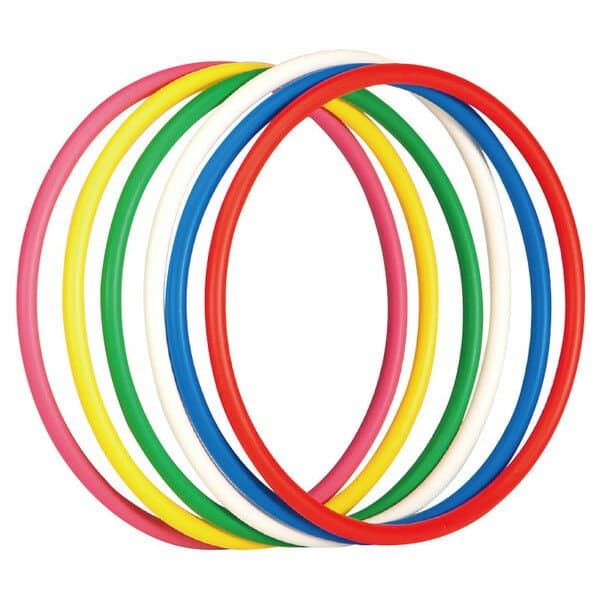 EVERNEW エバニュー EKB191 体操リングS(6色組) メーカー直送