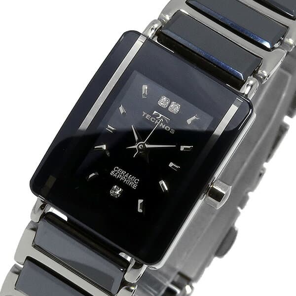 【国内正規品】テクノス TECHNOS 腕時計 レディース T9796TB セラミック クオーツ