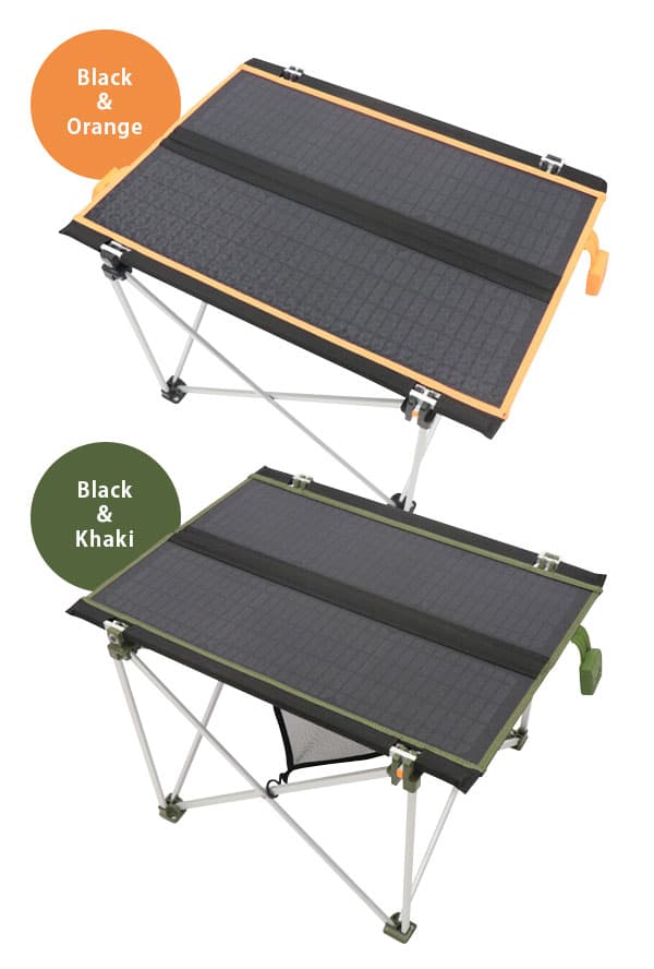 ソーラーパネルテーブル HDL-OSPT1 ヒロコーポレーション レジャー・アウトドア・防災・セキュリティ・雨具