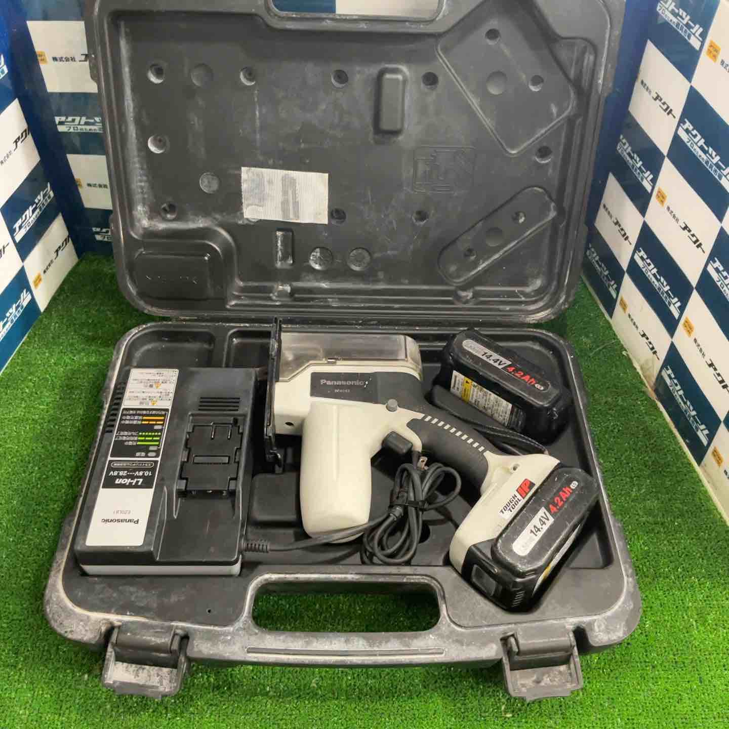 【中古】◇パナソニック(Panasonic) コードレス角穴カッター EZ4543LS2S-B【草加店】