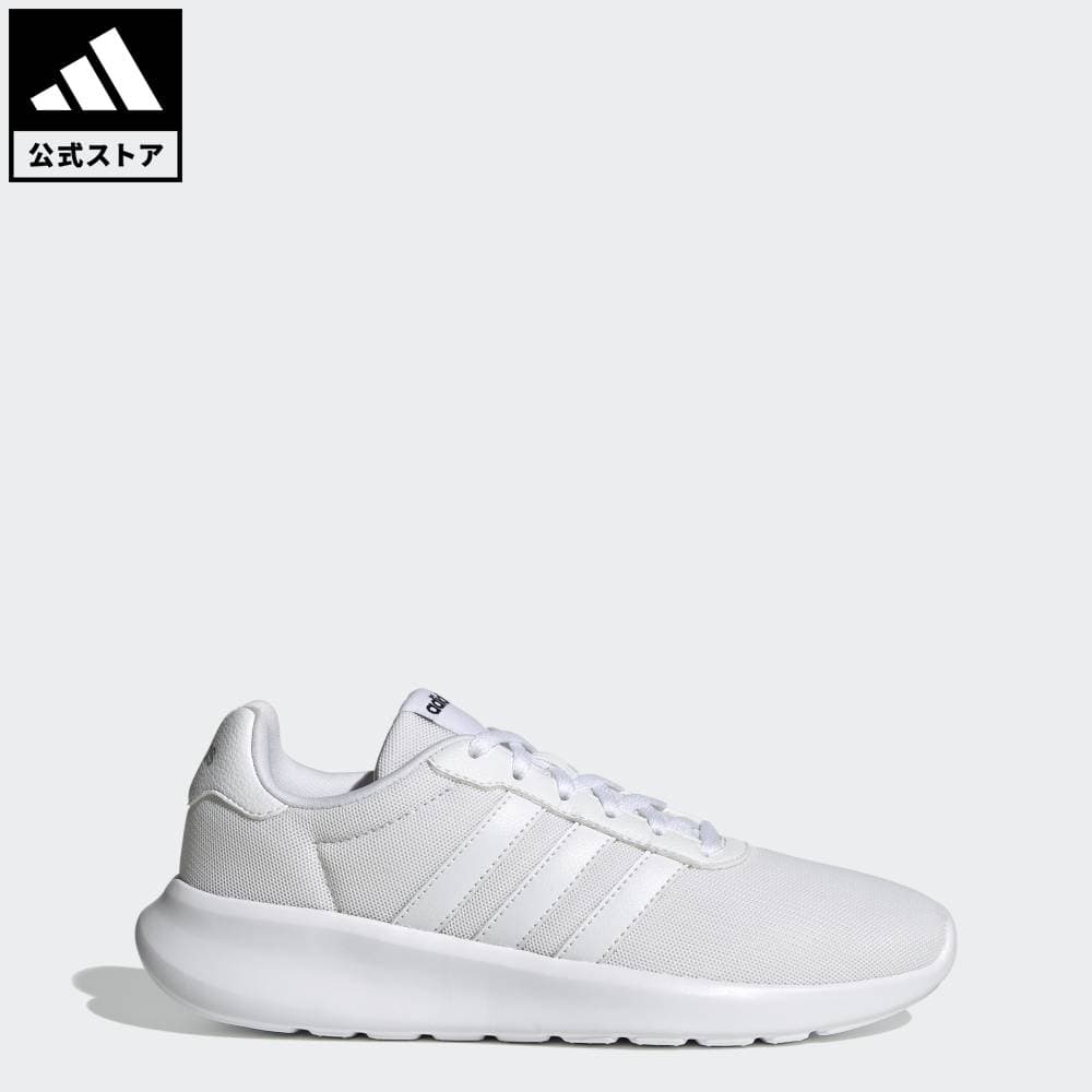 【50％OFFクーポン対象 10/04 20:00～10/11 23:59】 【公式】アディダス adidas 返品可 ライフスタイル ライト レーサー 3.0 / Lite Racer 3.0 スポーツウェア レディース シューズ・靴 スニーカー 白 ホワイト GW7955 ローカット
