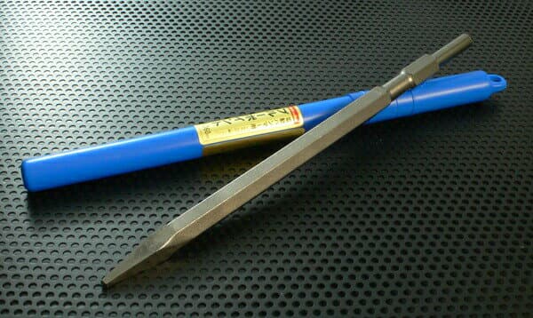 モクバ /小山刃物 B-6 ブルーポイント 全長450mm 21H 六角軸 ハツリ 角出し ロング