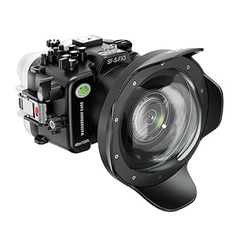 【中古】Seafrogs [40m/130フィート] 水中ハウジング Sony Alpha FX3 ILME-FX3用 防水ケース スキューバダイビングハウジング Sony FX3 Sony FE12-24 F4