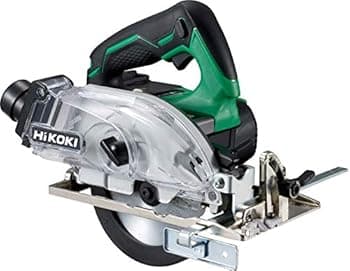 【中古】HiKOKI(ハイコーキ) 14.4V コードレス集じん丸のこ 充電式 刃径125mm 蓄電池・充電器別売り C14DYBL(NN) 本体のみ