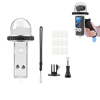 【中古】ZLiT DJI Osmo Pocket3用 防水ハウジングケース 40m防水 水中写真ハウジングケース DJI Osmo Pocket3 カメラダイビングケース用 (1)