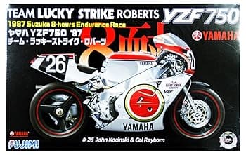 【中古】フジミ模型 1/12 ヤマハ YZF750 '87チーム・ラッキーストライク・ロバーツ