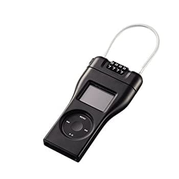 【中古】 エレコム 2nd 1st iPod専用ワイヤーロックケース ブラック AVD-WLCANN2BK