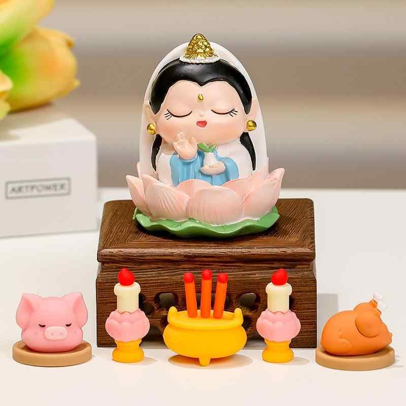 置物 オフィス かわいい ハンドメイド 卓上 財神 ラッキーアイテム 樹脂 工芸品 モダン シンプル おしゃれ インテリア 飾り 開運 お祝い 記念品 新築祝い 誕生日 ギフト プレゼント 神仏