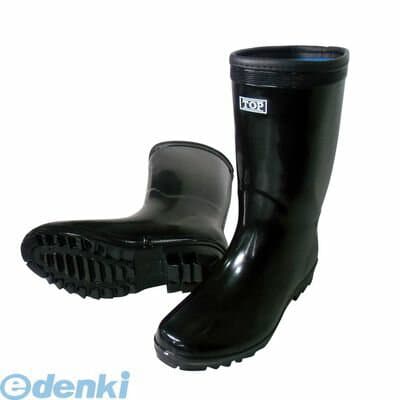 (LINEクーポン有)喜多 KITA 4931530550054 ブラック 26．0 軽半長靴 KR881