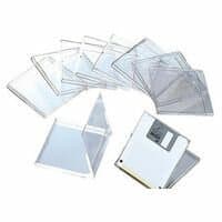 (LINEクーポン有)ELECOM エレコム PK-10 フロッピープラケース 10枚 PK10 FDプラケース メディアケース フロッピーディスクケース クリアー