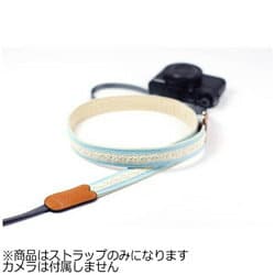 MI81 デジタル一眼カメラ用ネックストラップ　MN11BL　ブルーフラワー MN11BL
