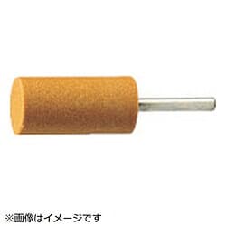 トラスコ中山 MO-581P TRUSCO 軸付砥石WA 円筒型 Φ19X幅38X軸6 #60 5本入 MO581P