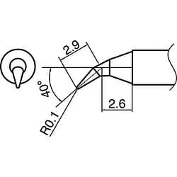 白光 白光　こて先　J型 T35-03J T3503J