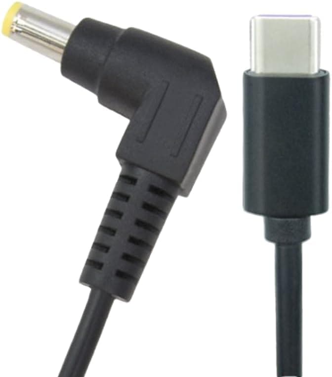 レッツノート 充電器 タイプC 充電ケーブル Type-C 15V 1.5m DCプラグ 5.5mm×2.5mm 45W/65W対応